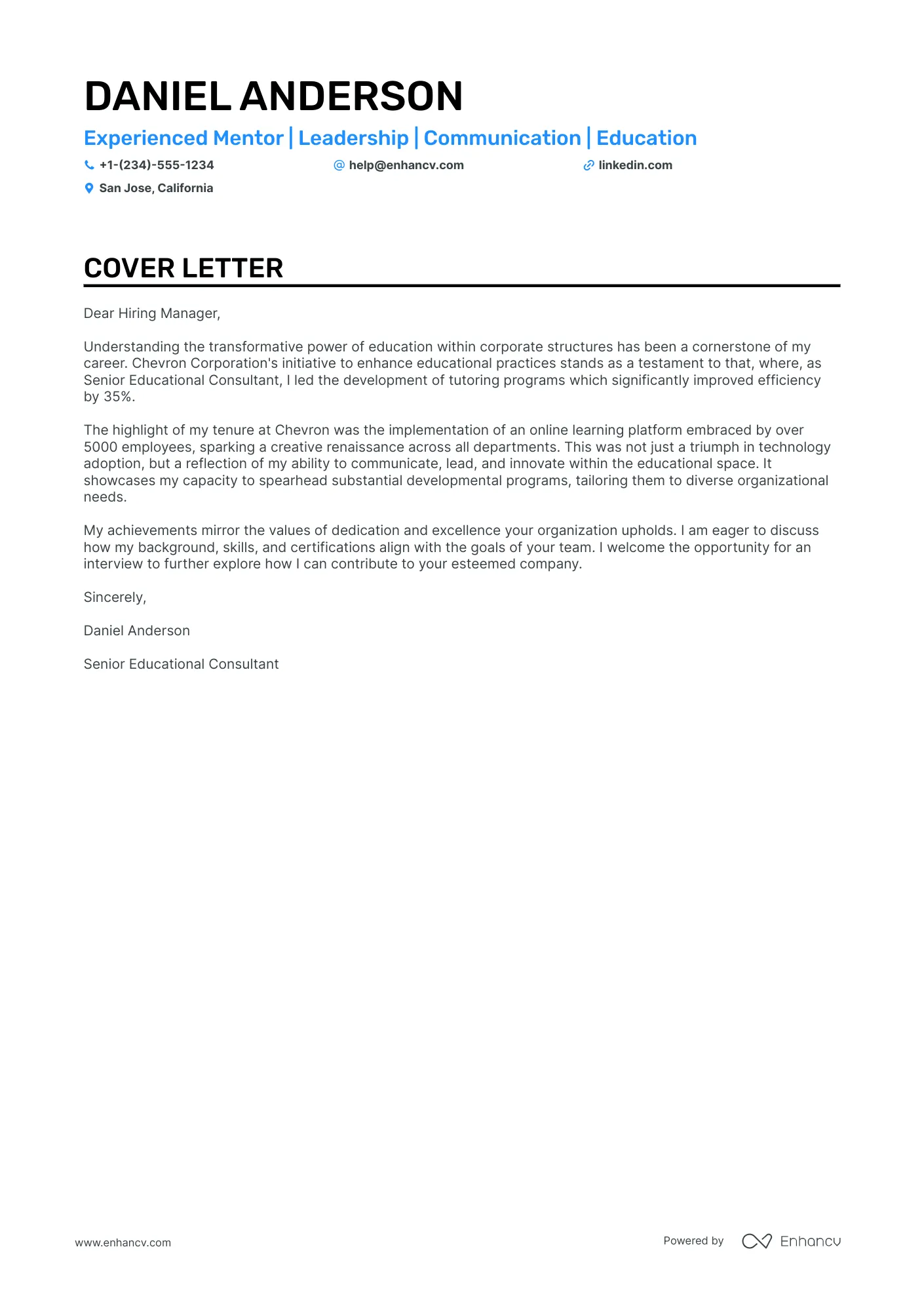 38716 cover letter components