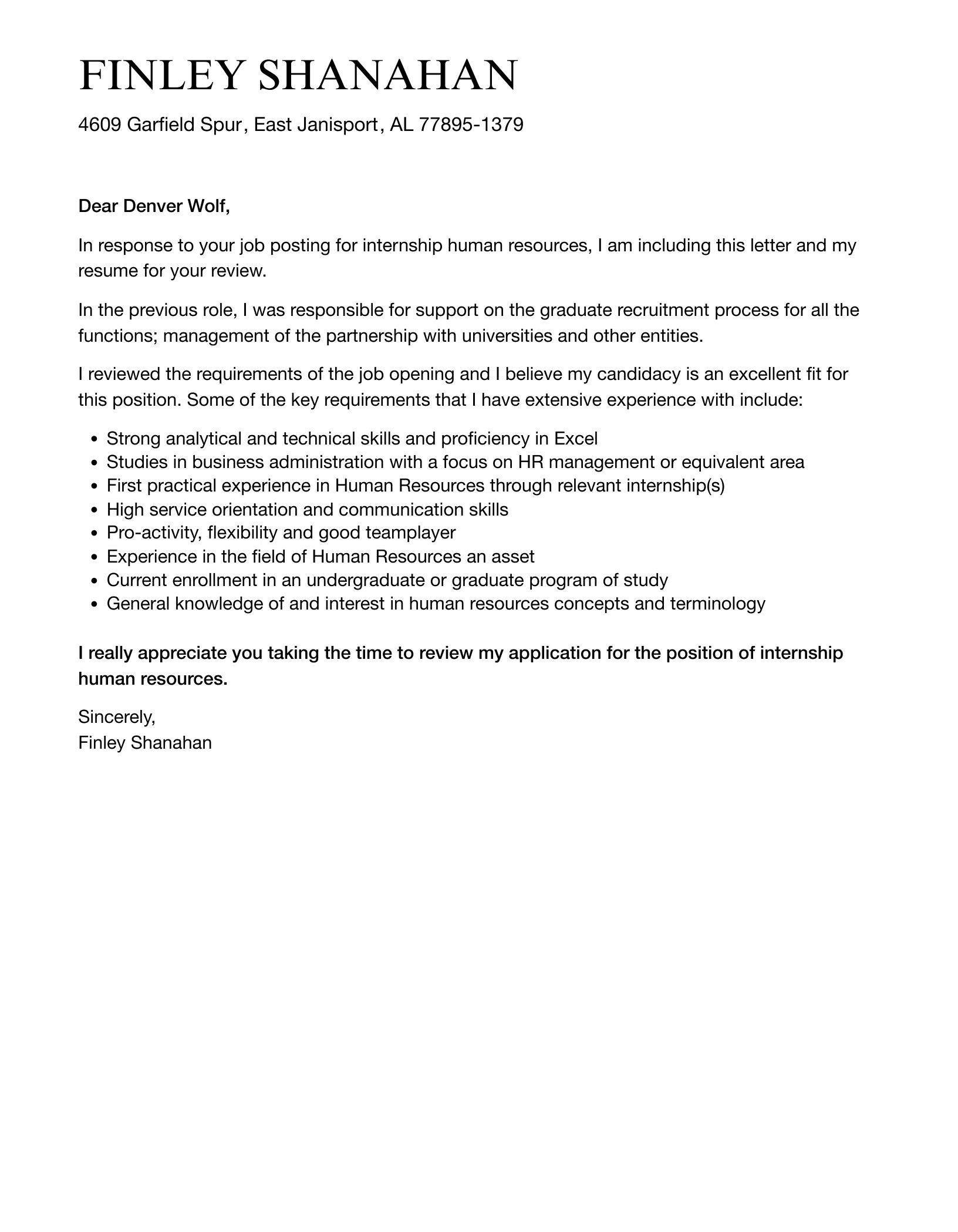 38739 tailoring cover letter