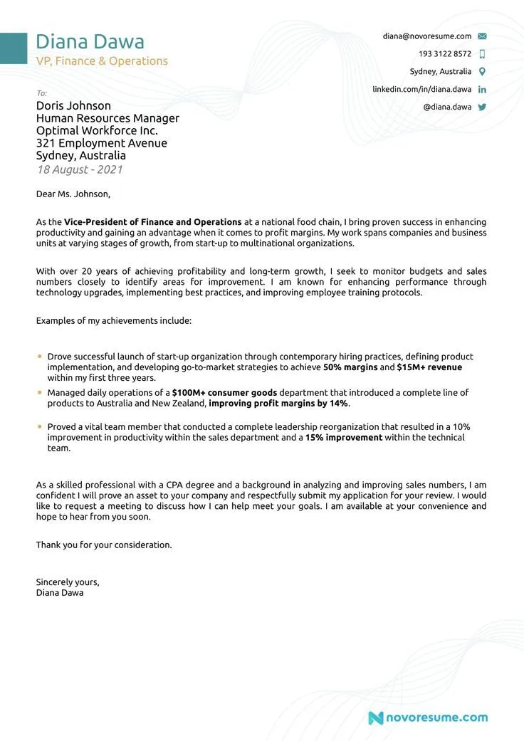 38755 cover letter formatting