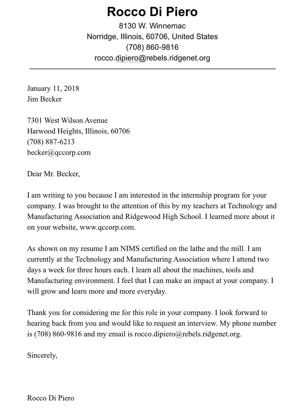 38758 cover letter format
