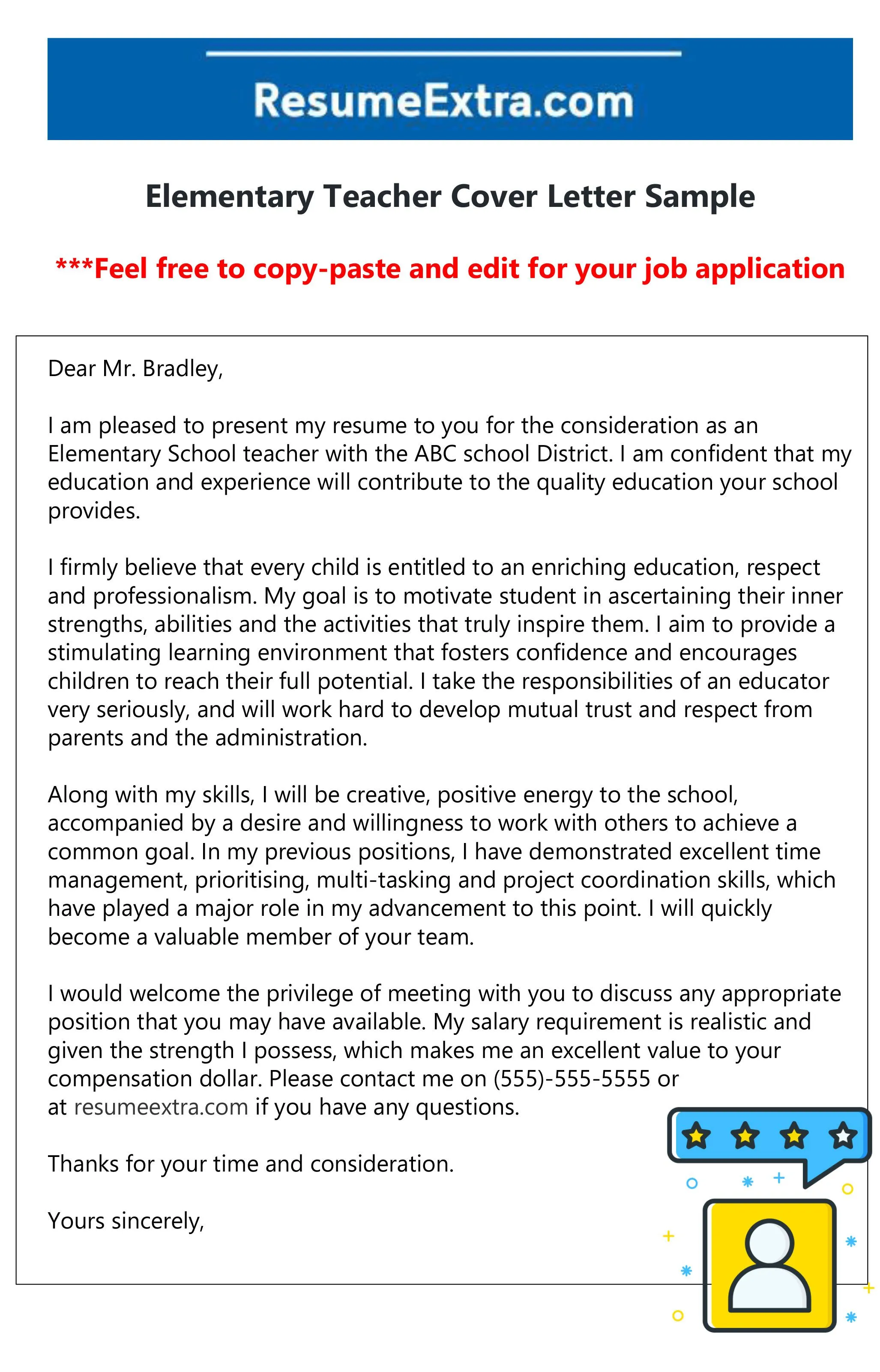 38759 elementary teaching cover letter closing