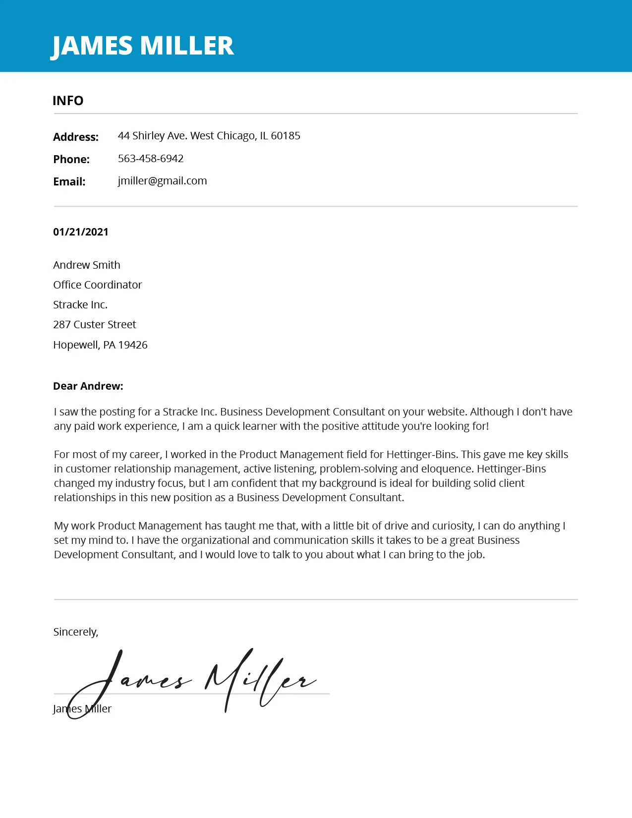 38769 cover letter template