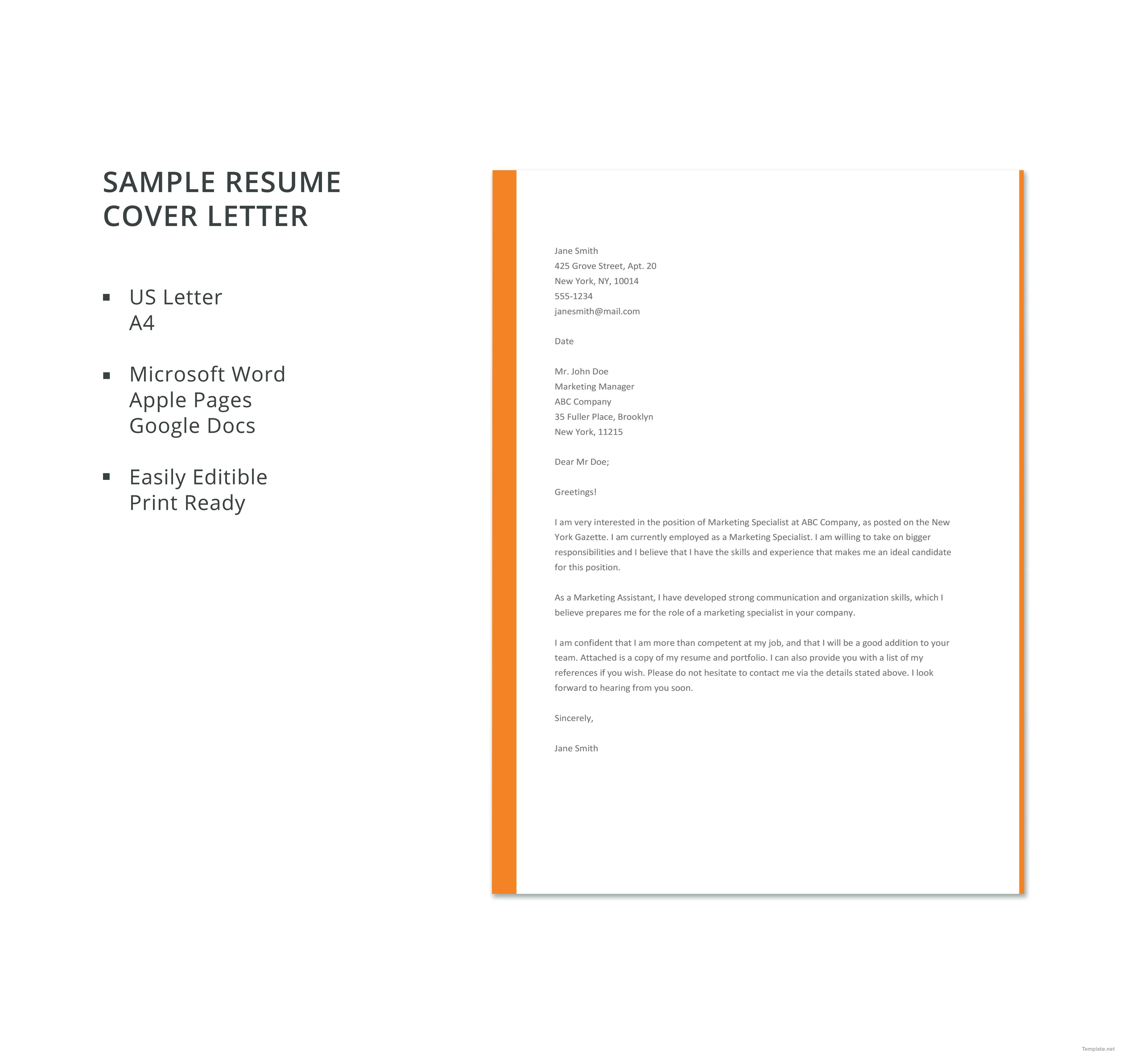 38794 cover letter benefits