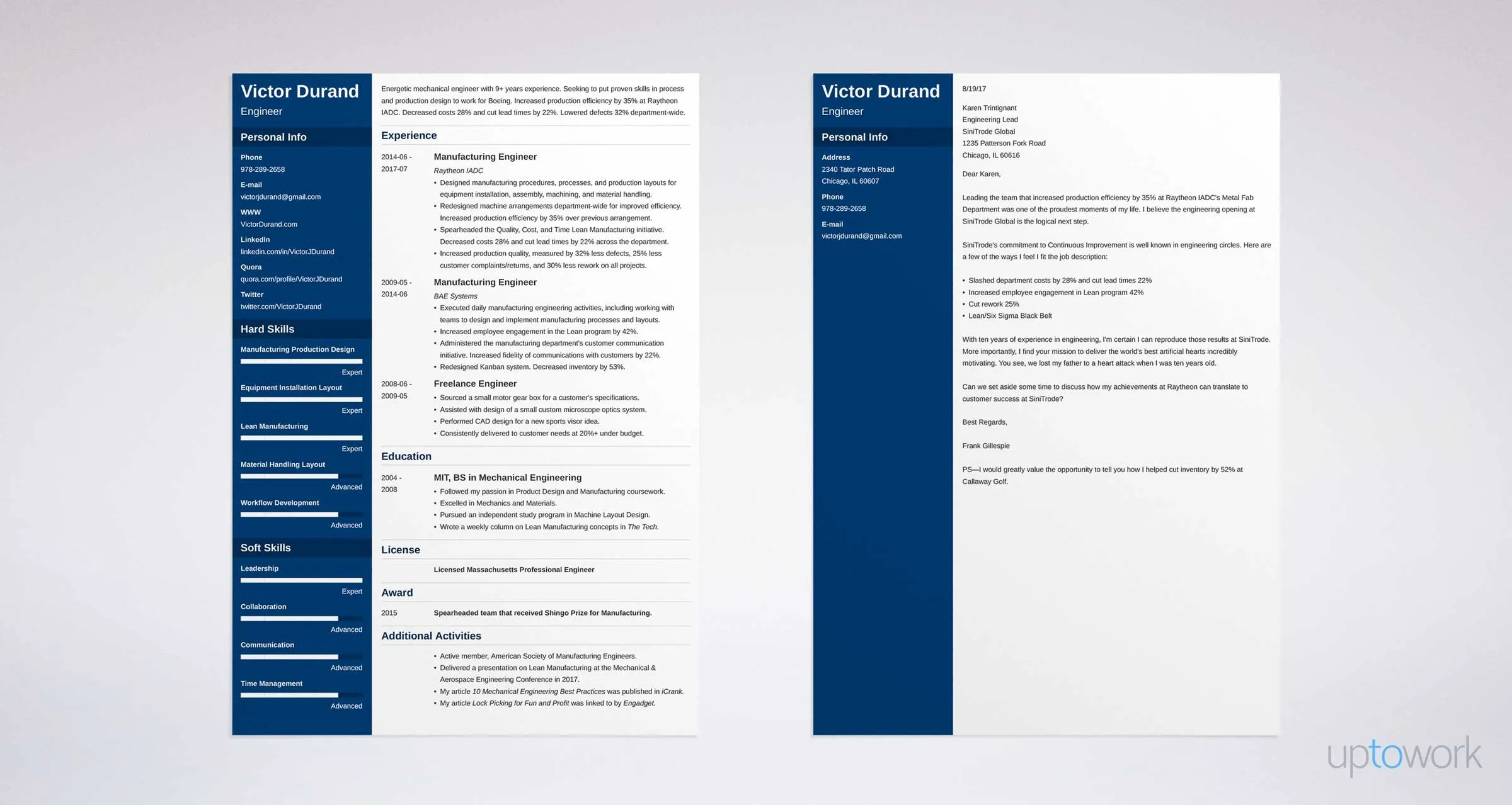 38801 engineer cover letter examples