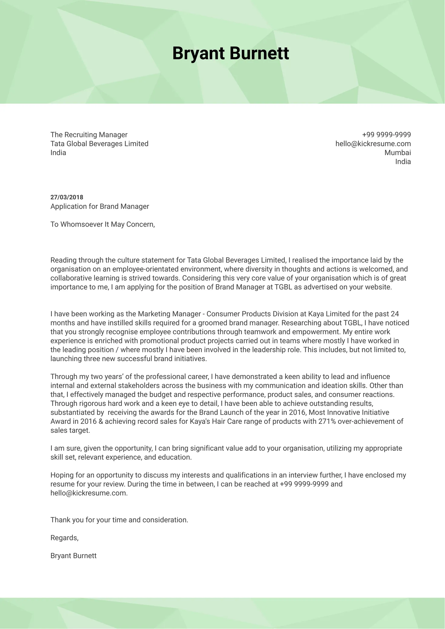 38808 email cover letter