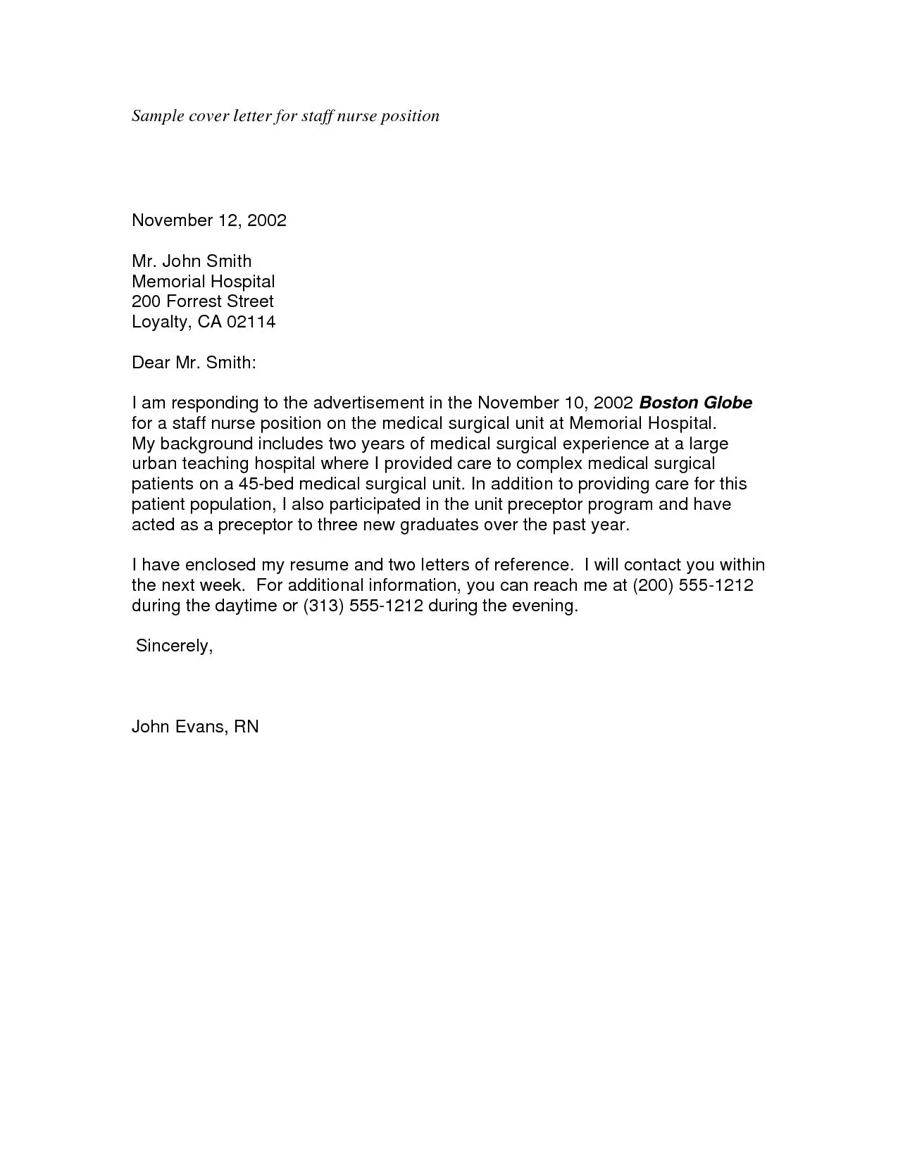 38835 formatting cover letter