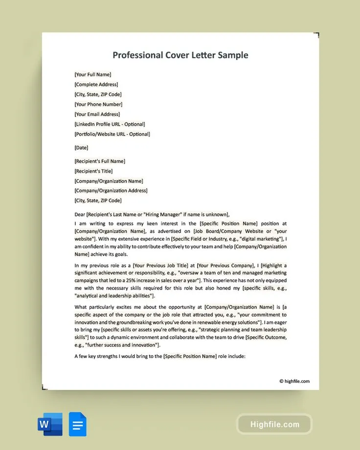 38848 resume vs cover letter