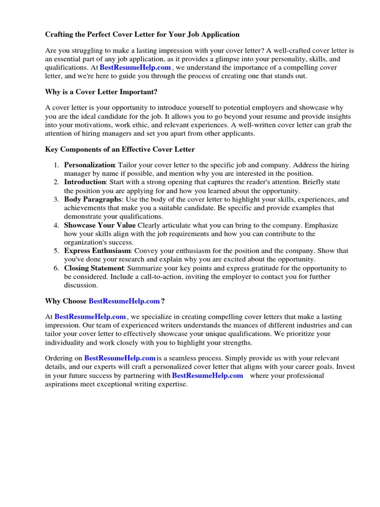 38870 cover letter importance