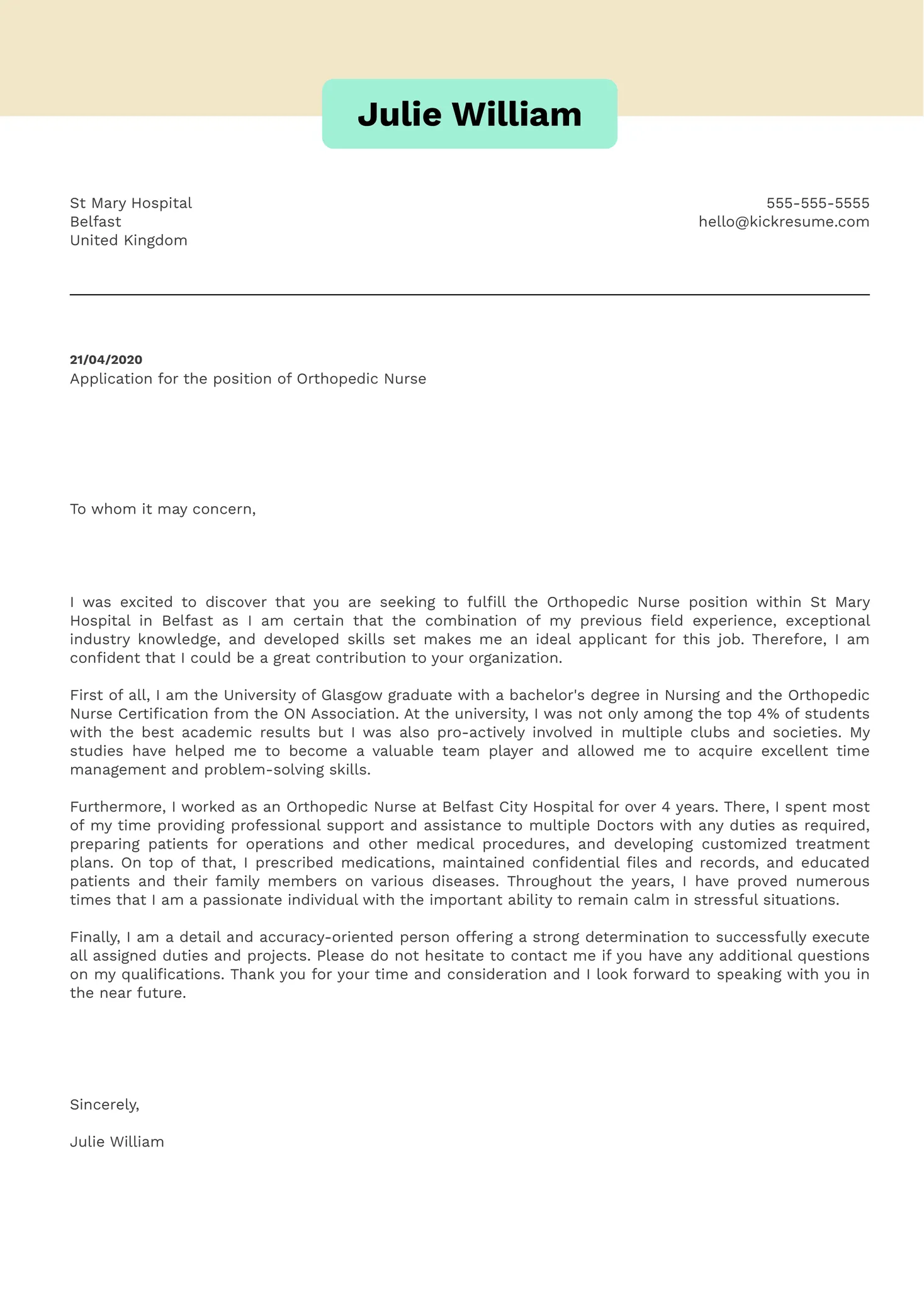 38880 proofreading nurse letter