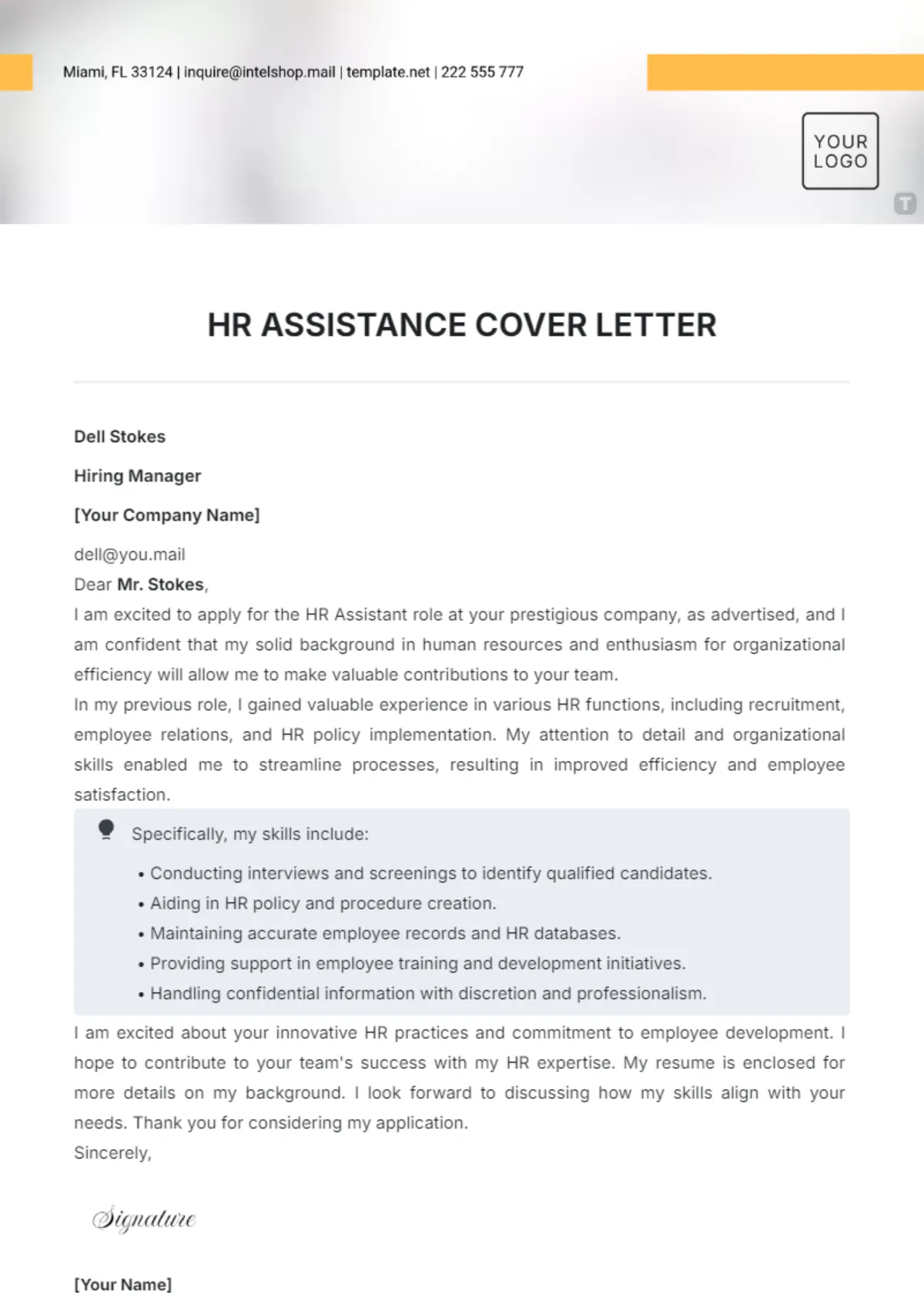 38882 hr cover letter closing