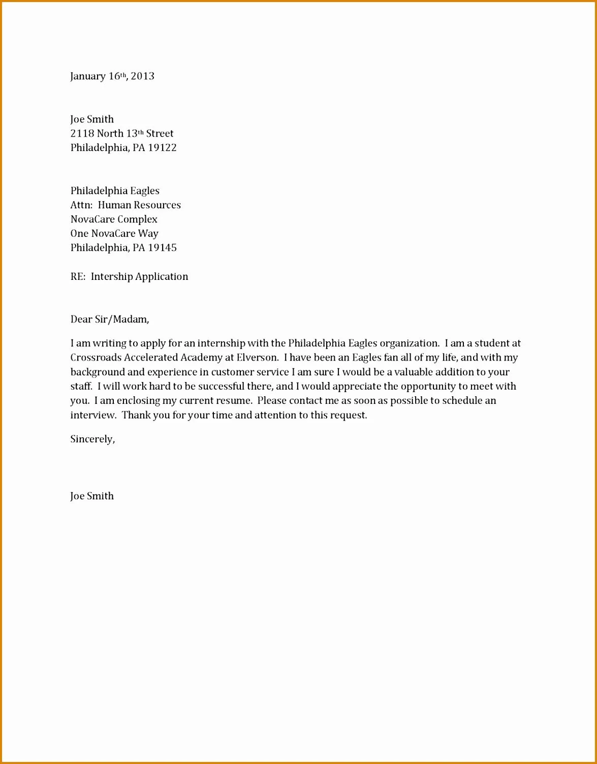 38891 cover letter formatting