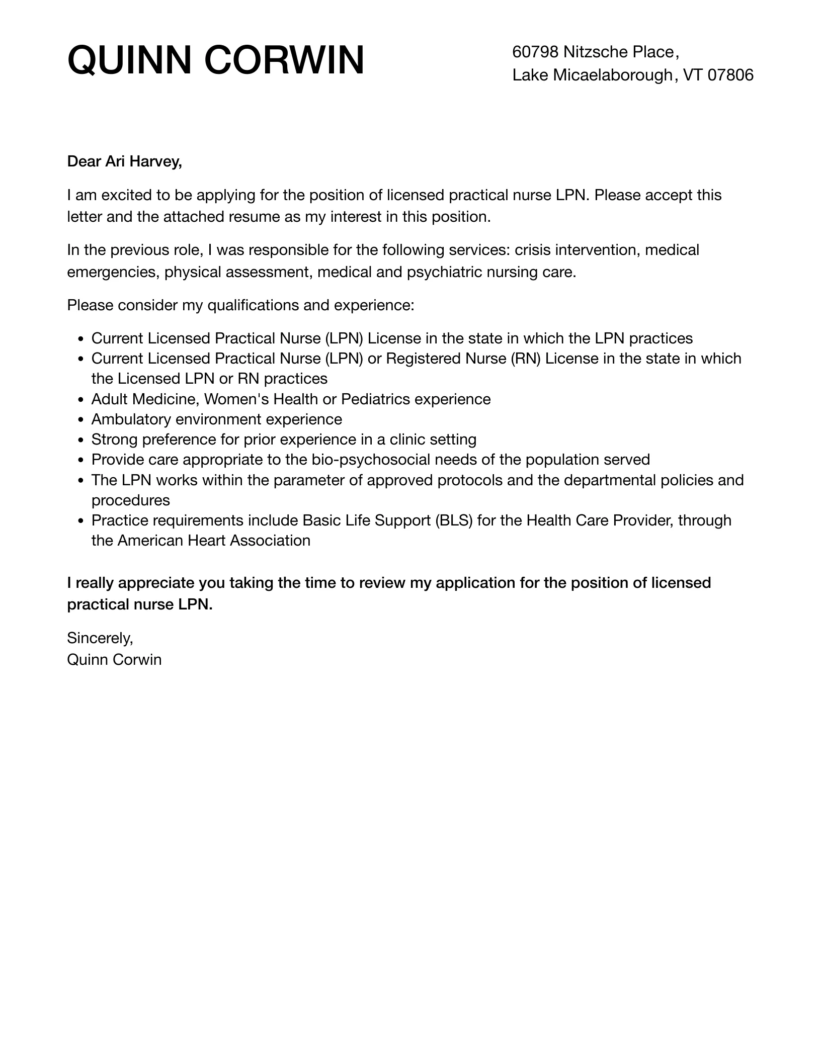 38896 tailor cover letter