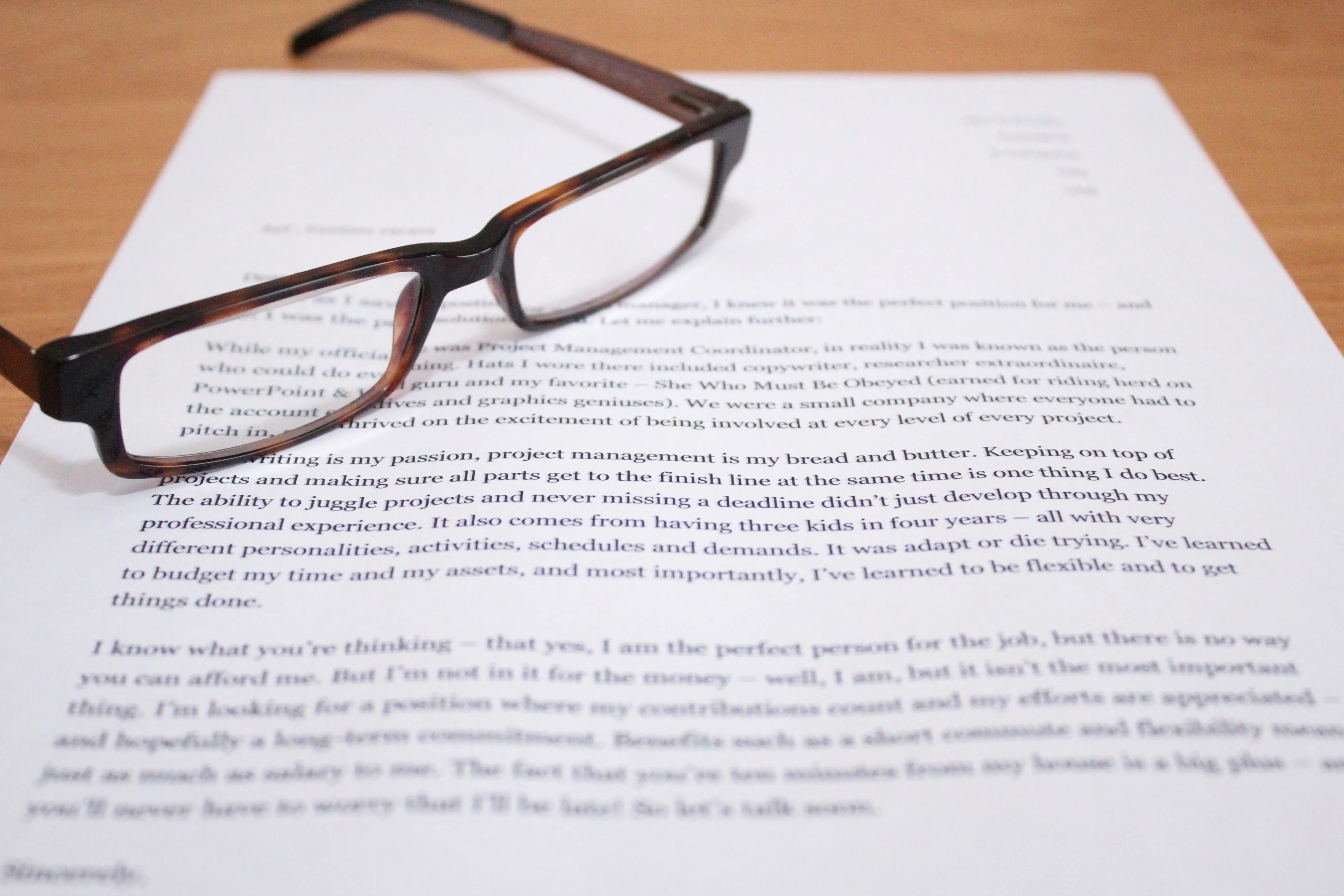 38901 cover letter writing