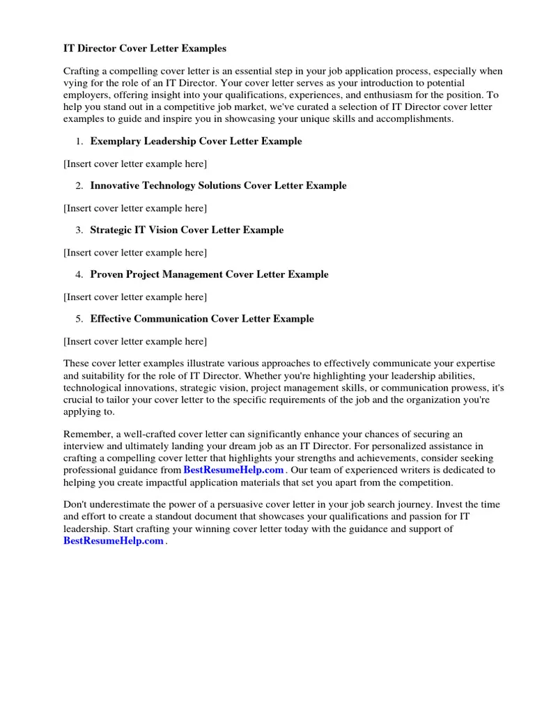 38908 it director cover letter