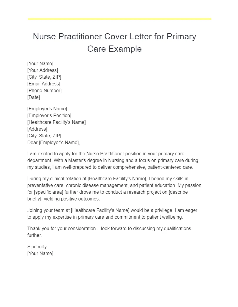 38917 nurse practitioner cover letter achievements