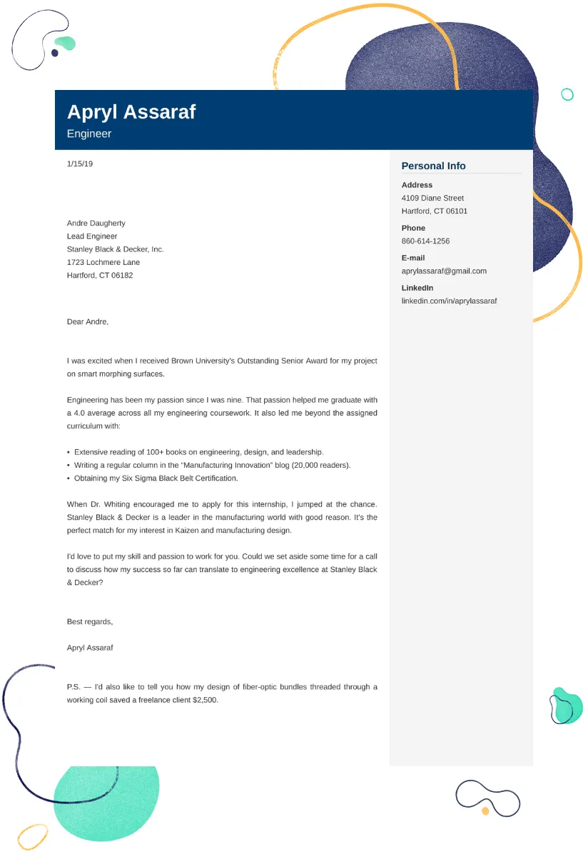 38921 highlight skills cover letter
