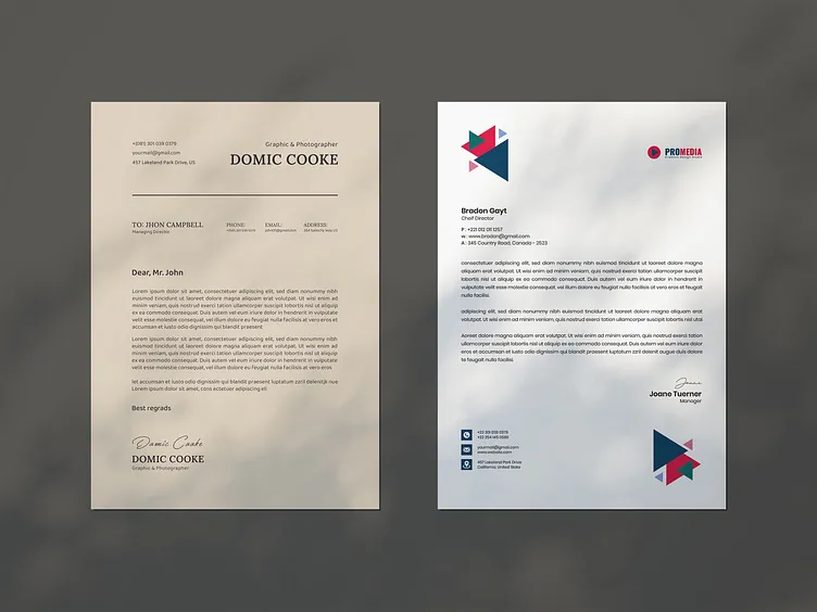 38944 letterhead design tips