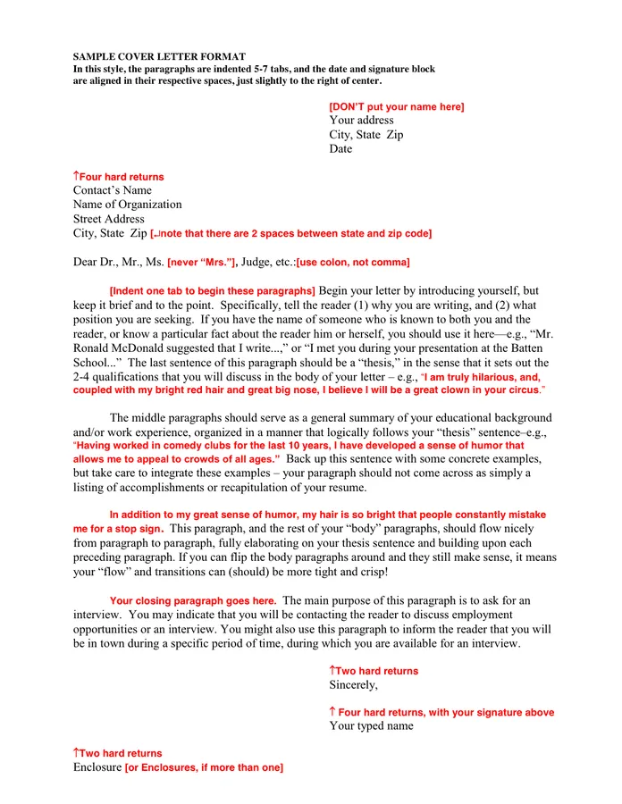 43786 cover letter closing