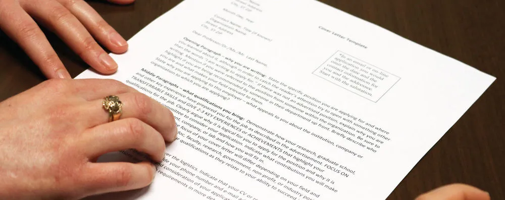 43795 cover letter body