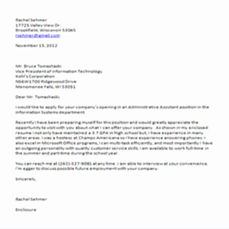 43808 cover letter gratitude