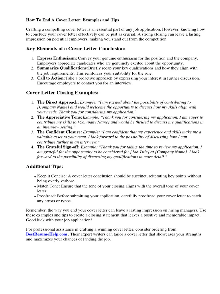 43808 cover letter value proposition