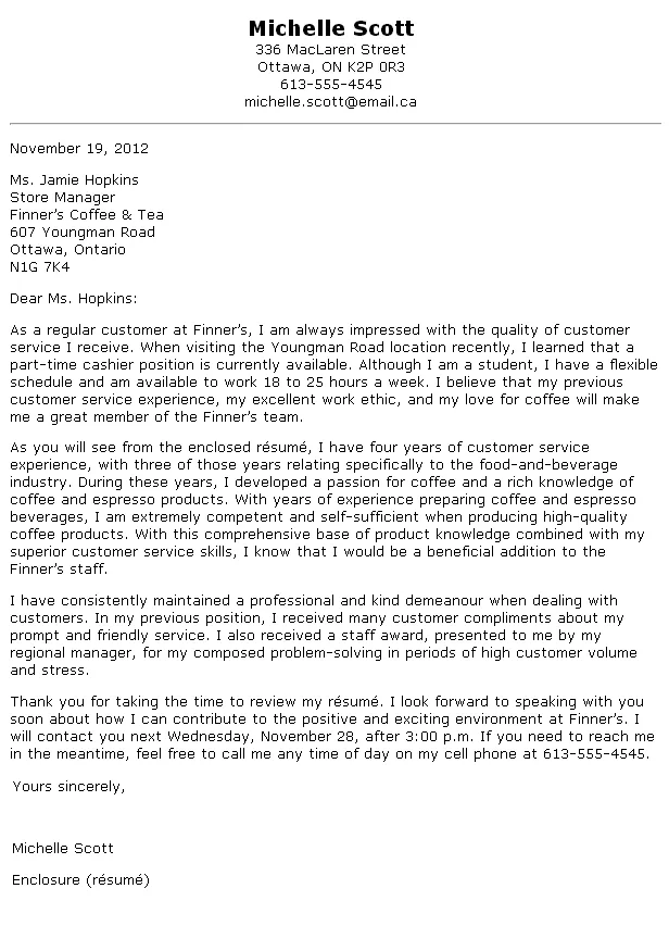 43812 cover letter example
