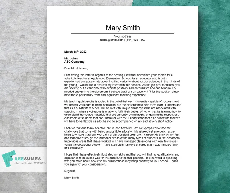 43813 tailoring cover letter