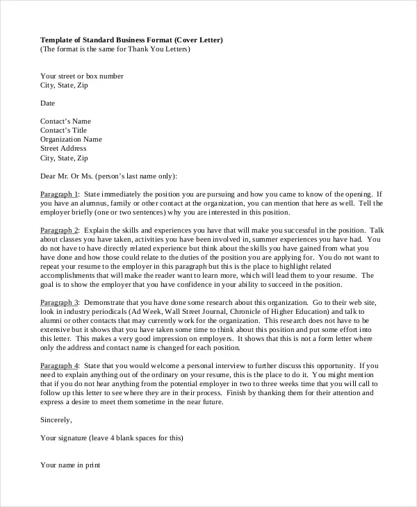 43835 tailoring cover letter