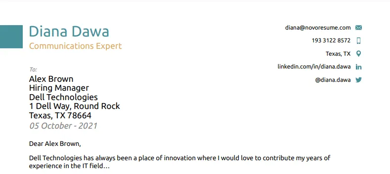 43837 proofreading cover letter