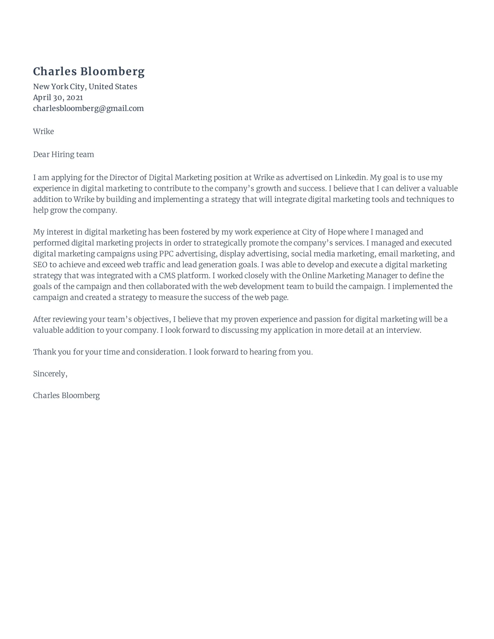 43850 formal salutations