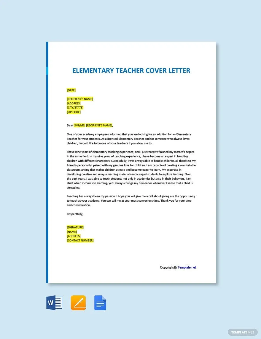 43859 cover letter formatting guide