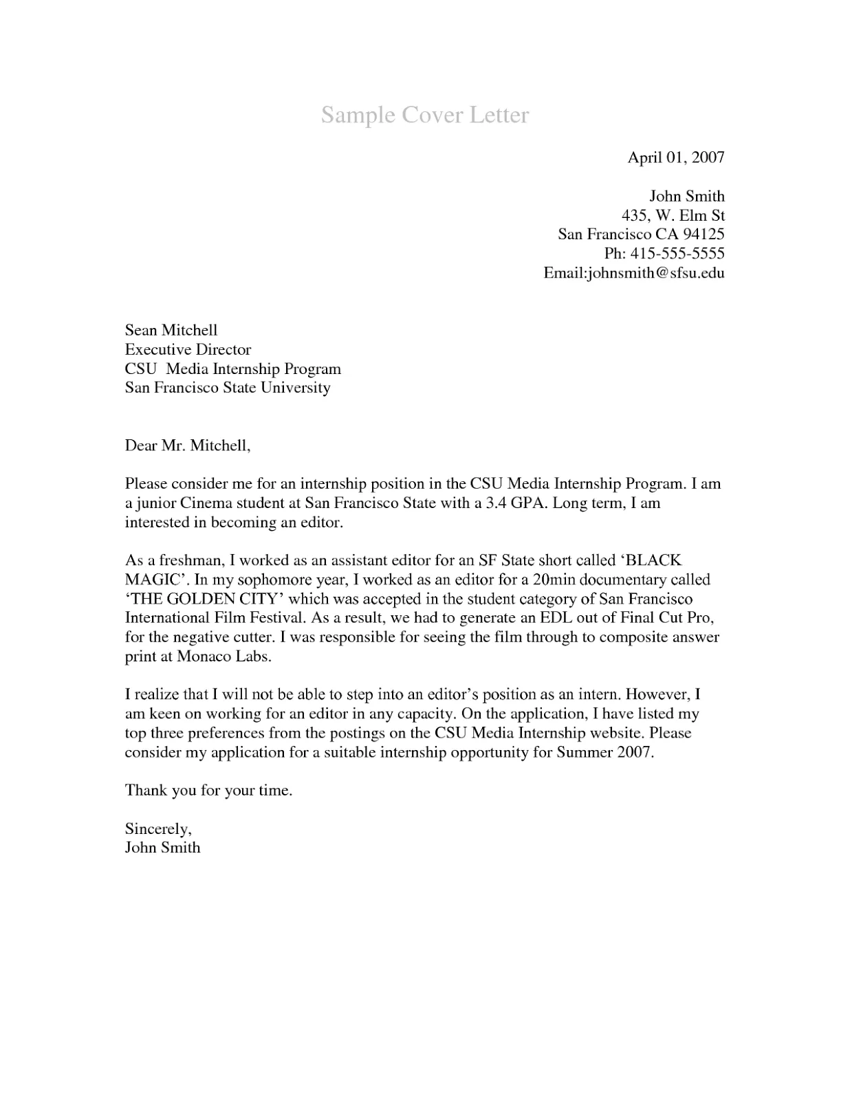 43868 cover letter achievements