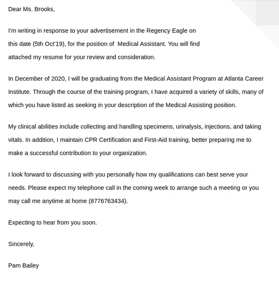 43868 cover letter components