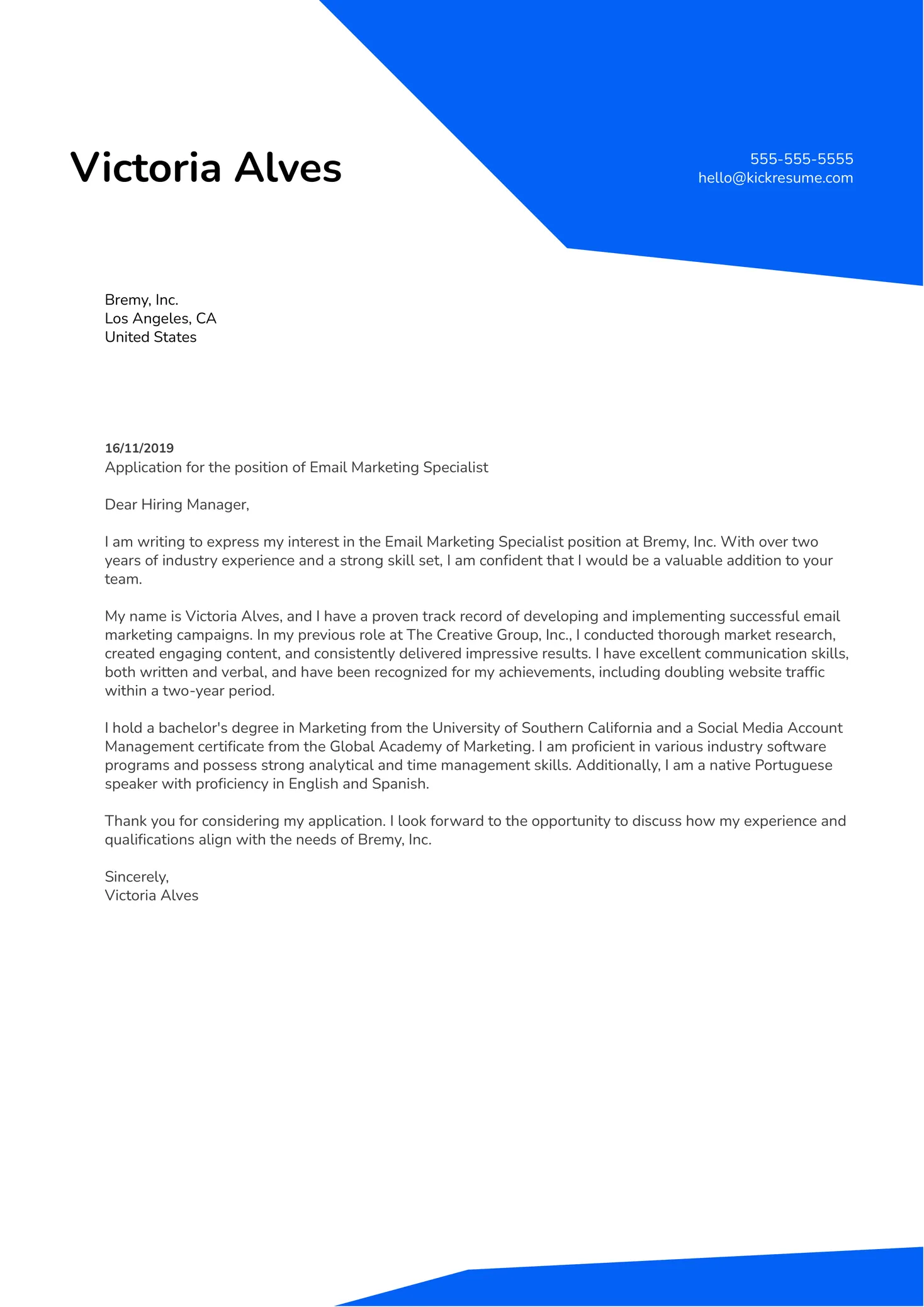 43883 personalized cover letter example