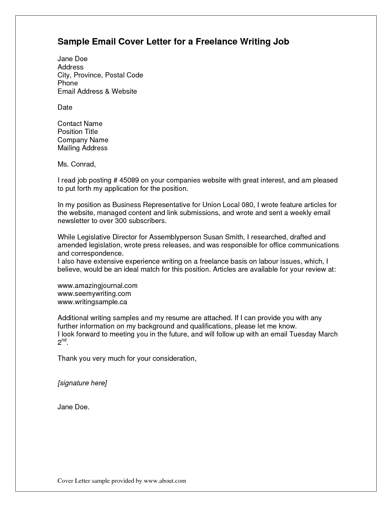 43896 essential content cover letter