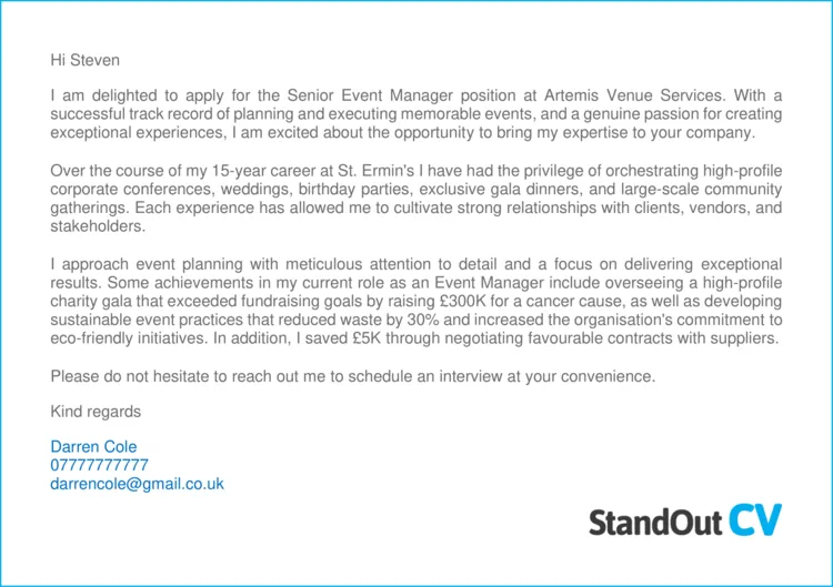 43900 event planning skills