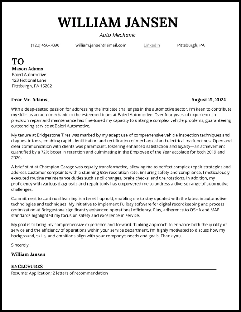 43902 mechanic skills