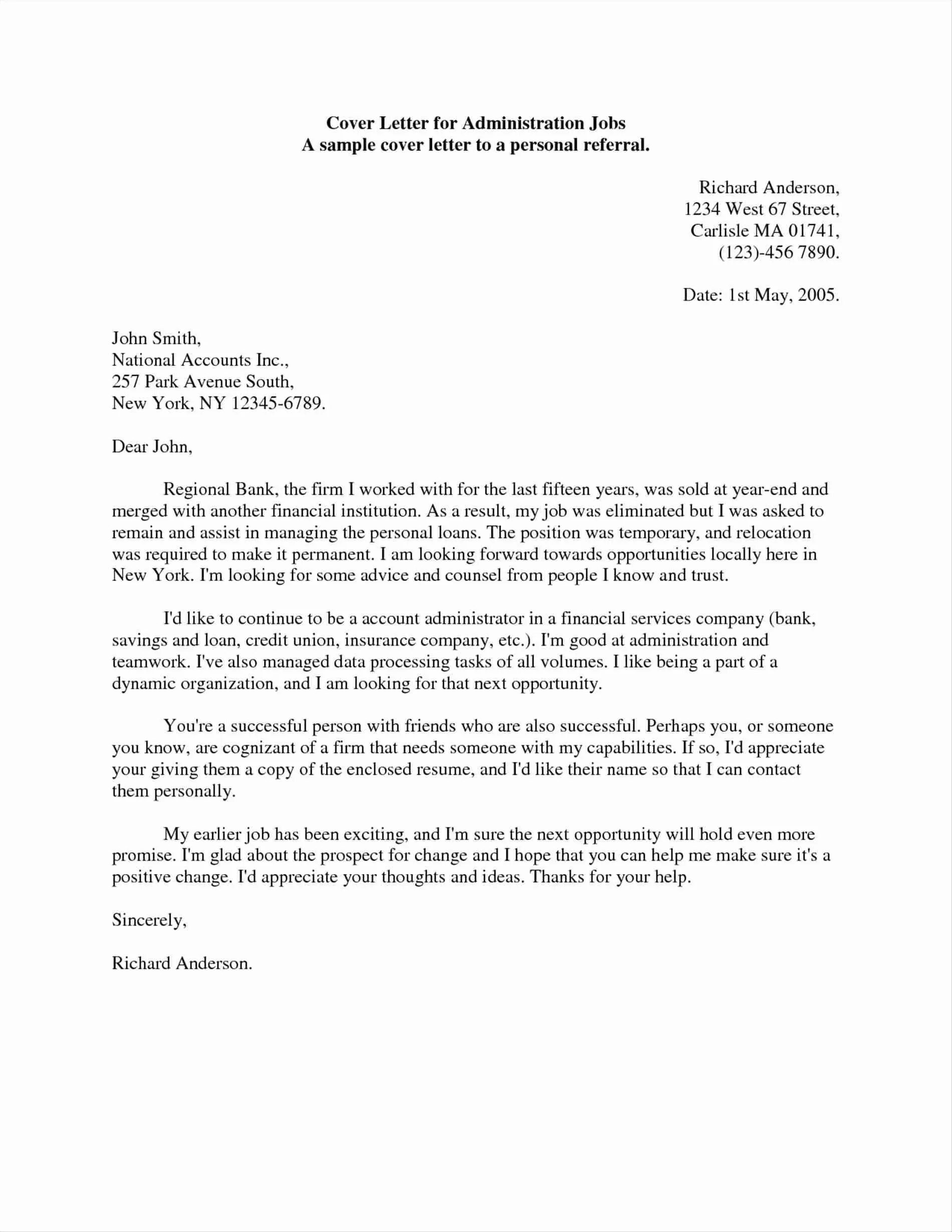 43909 cover letter importance